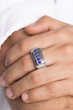 Load image into Gallery viewer, BRAWL For One - Blue (Rhinestone) Ring
