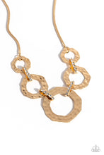 Load image into Gallery viewer, Rounded Redux - Gold Necklace
