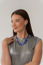 Load image into Gallery viewer, Emerald City Couture - Blue (Purple UV) Necklace (LOP-0623)
