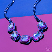 Load image into Gallery viewer, Emerald City Couture - Blue (Purple UV) Necklace (LOP-0623)
