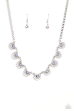 Load image into Gallery viewer, Grandiose Grace - Blue Bead Necklace
