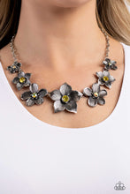 Load image into Gallery viewer, Free FLORAL - Yellow (Iridescent Center) Necklace
