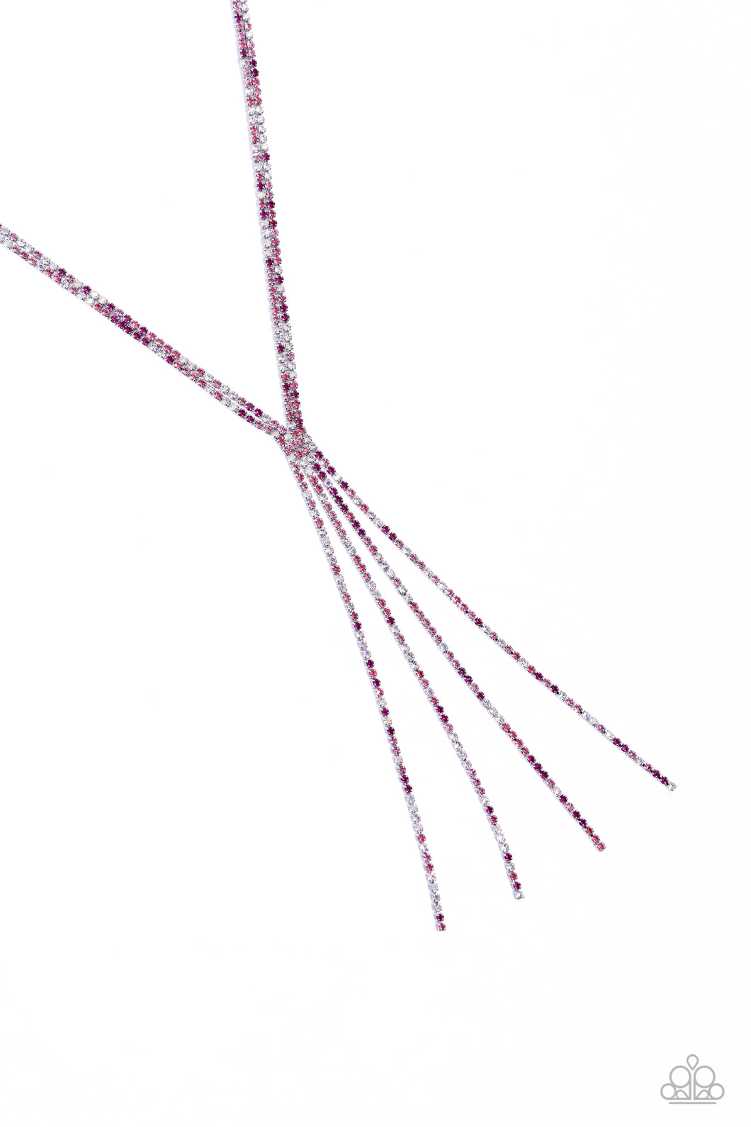 Jazz STRANDS - Pink (Glittery) Necklace