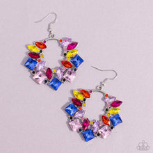 Load image into Gallery viewer, Wreathed in Watercolors - Multi Earring (LOP-0923)
