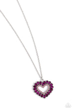 Load image into Gallery viewer, FLIRT No More - Pink (Heart) Necklace
