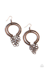 Load image into Gallery viewer, Dont Go CHAINg-ing - Copper Earring
