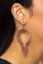 Load image into Gallery viewer, Dont Go CHAINg-ing - Copper Earring
