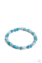 Load image into Gallery viewer, Ethereally Earthy - Blue (Stone) Bracelet
