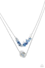 Load image into Gallery viewer, Chiseled Caliber - Blue Necklace
