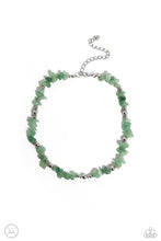 Load image into Gallery viewer, Carved Confidence - Green (Jade Choker) Necklace
