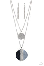 Load image into Gallery viewer, Striped Style - Silver Necklace
