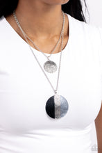 Load image into Gallery viewer, Striped Style - Silver Necklace
