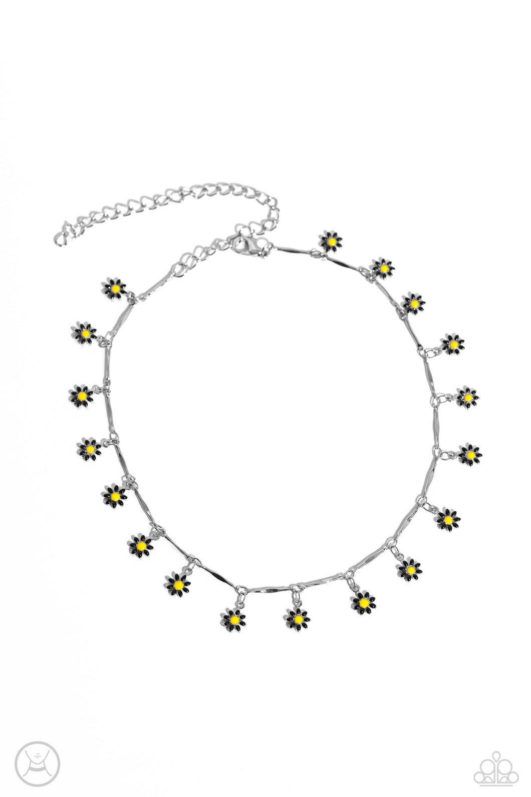 Delicate Display - Black (Choker) Necklace