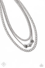 Load image into Gallery viewer, Layered Loyalty - White Necklace (MM-1023)
