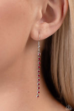 Load image into Gallery viewer, Tasteful Tiers - Red (Rhinestone) Necklace
