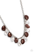 Load image into Gallery viewer, Welcome to BALL Street - Brown (Pearls) Necklace
