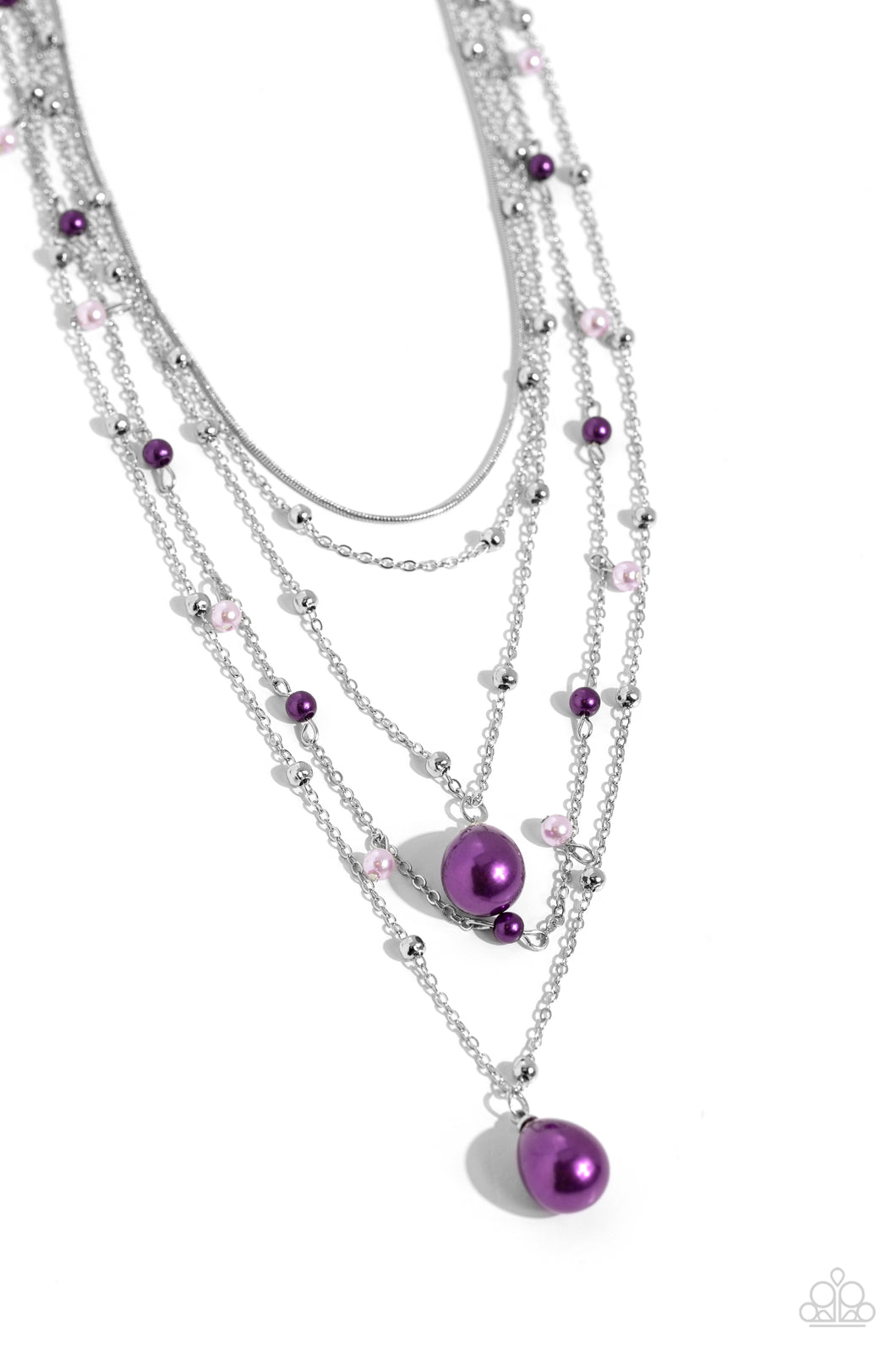 SASS with Flying Colors - Purple (Plum) Necklace