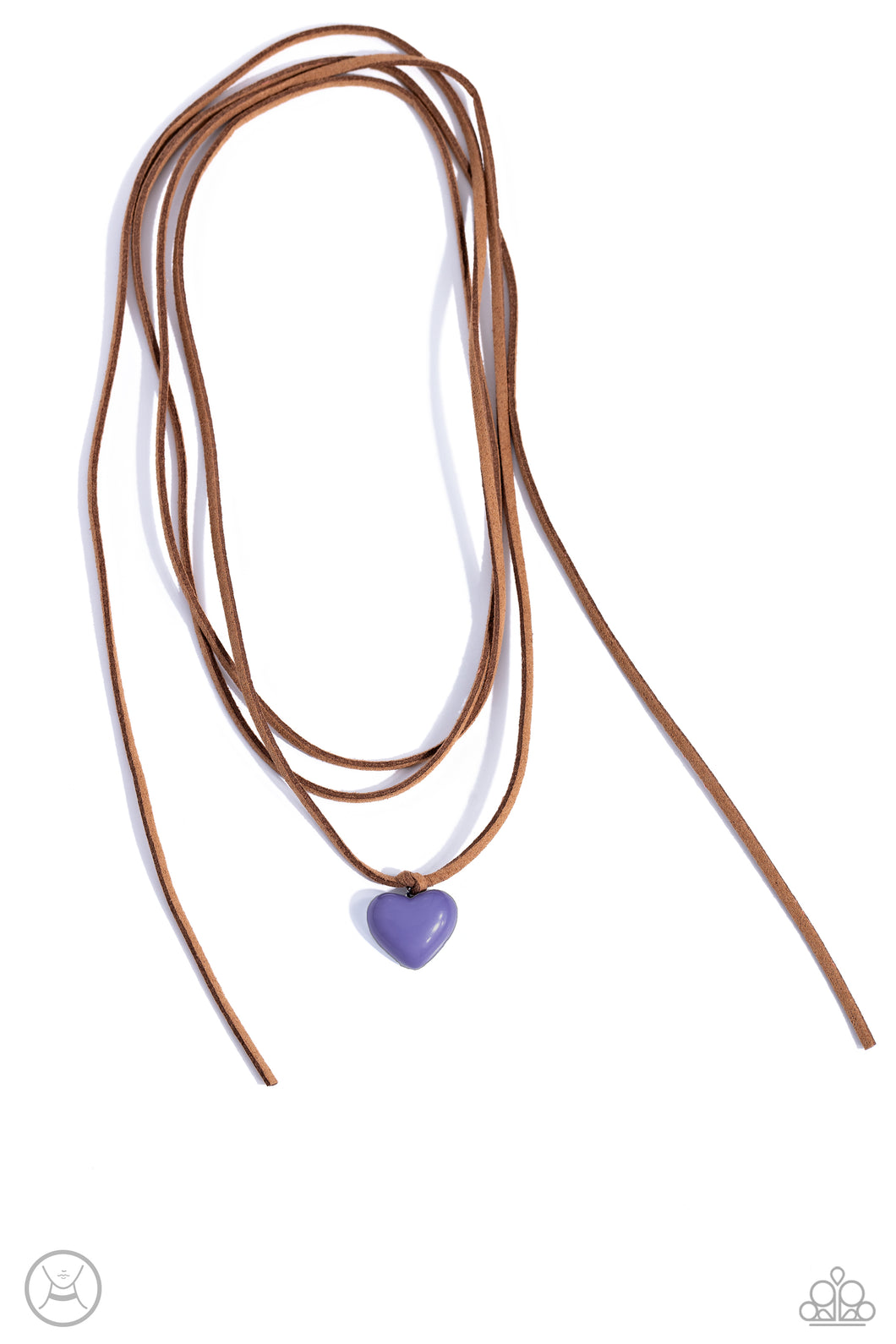 Wanderlust Wardrobe - Blue (Heart) Necklace