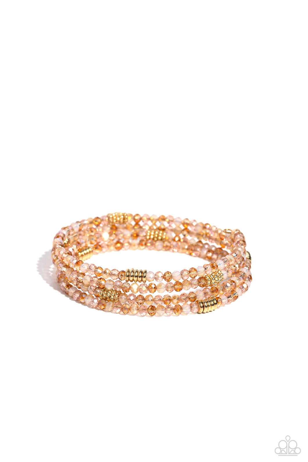 Dreamy Debut - Gold (Champagne) Bracelet