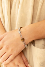 Load image into Gallery viewer, I Can Feel Your Heartbeat - Brown (Heart) Bracelet
