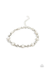 Load image into Gallery viewer, Particularly Pronged - White (Pearl and Gem) Bracelet
