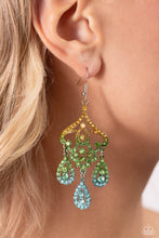 Load image into Gallery viewer, Chandelier Command - Multi (Rhinestone) Earring
