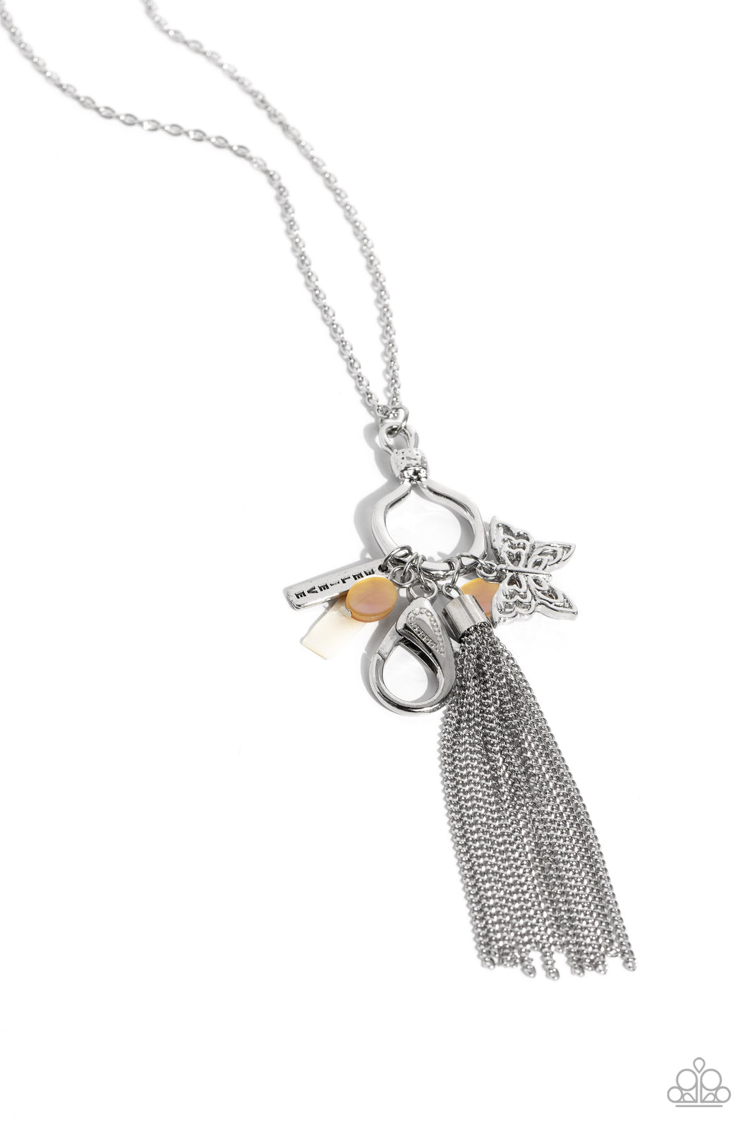 SHELL-ebrity Showcase - White (Believe) Necklace