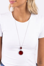 Load image into Gallery viewer, Castle Cadenza - Red (Gem) Necklace
