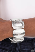 Load image into Gallery viewer, Refined Radiance - White (Rhinestone) Bracelet
