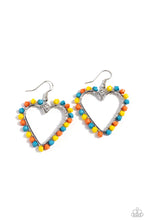 Load image into Gallery viewer, Fun-Loving Fashion - Yellow (Heart) Earring
