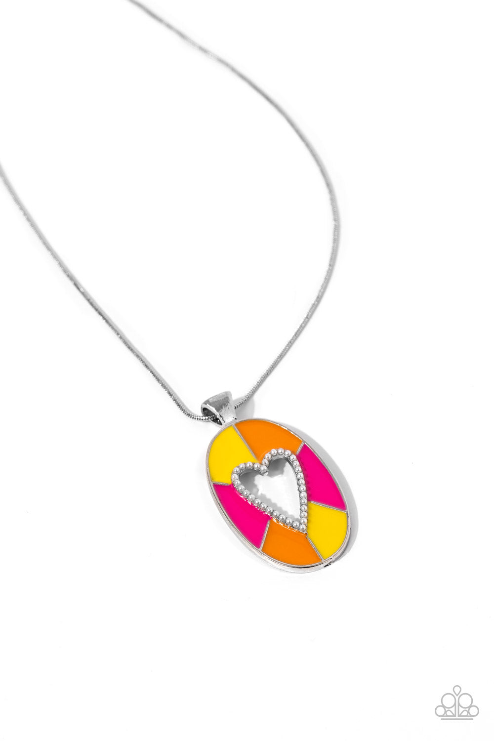 Airy Affection - Multi (Heart) Necklace