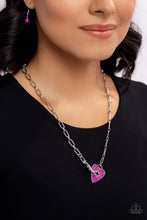 Load image into Gallery viewer, Radical Romance - Pink (Heart) Necklace
