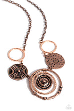 Load image into Gallery viewer, Mysterious Masterpiece - Copper Necklace
