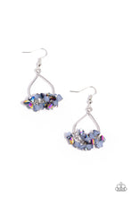 Load image into Gallery viewer, Charm of the Century - Blue (Oil Spill) Earring
