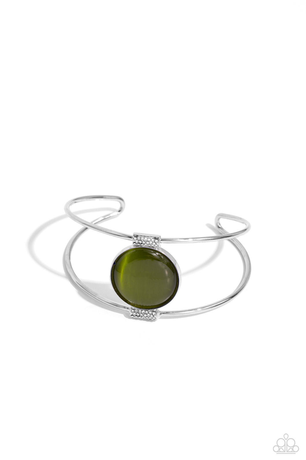 Candescent Cats Eye - Green (Cat's Eye Stone) Bracelet