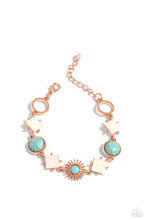 Load image into Gallery viewer, Sunburst Splendor - Copper (Shiny) Bracelet
