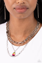 Load image into Gallery viewer, Teardrop Tiers - Multi (Teardrop) Necklace
