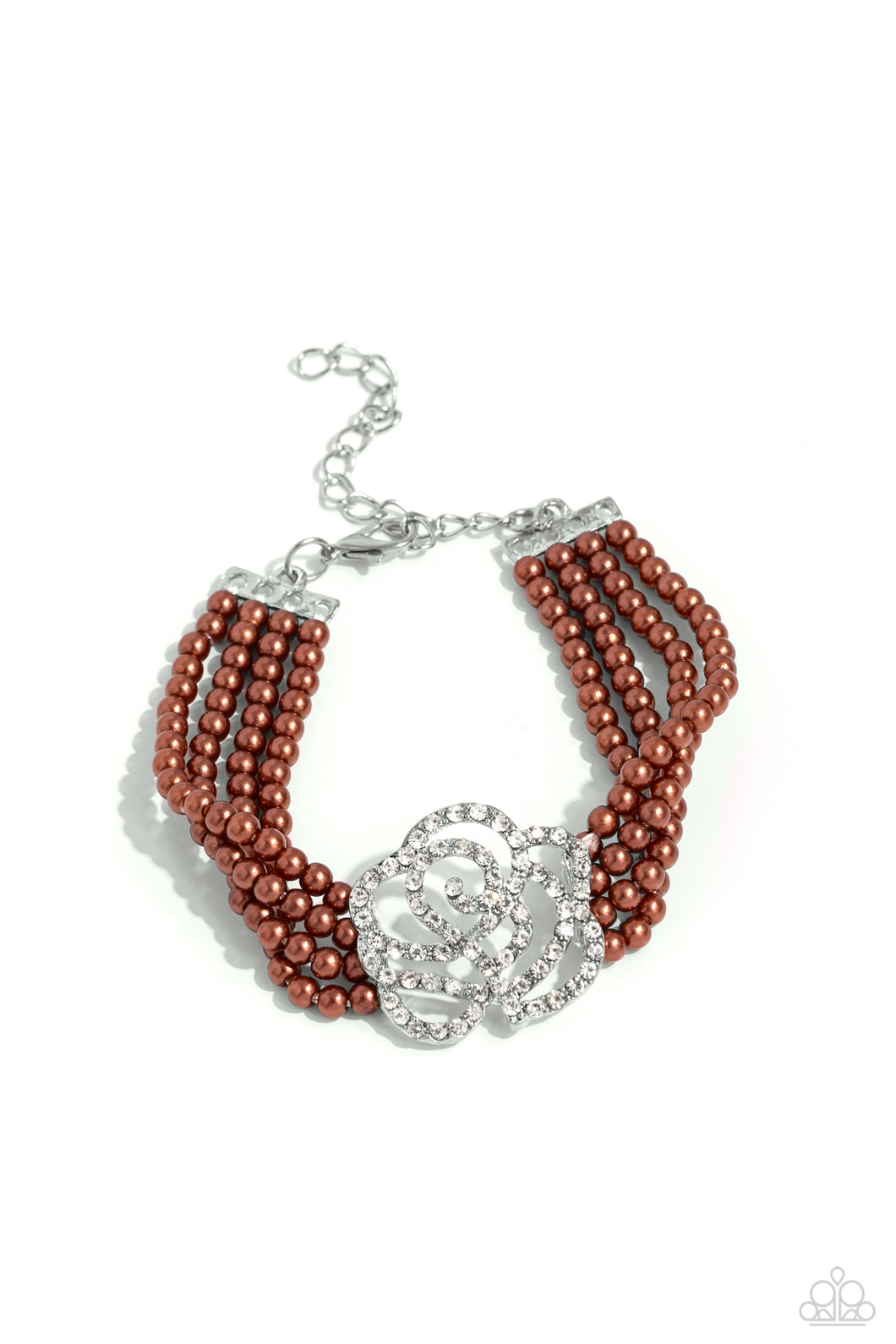 Regal Rose - Brown (Pearl) Bracelet