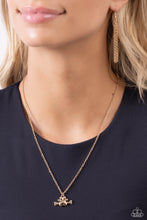 Load image into Gallery viewer, Loyal Companion - Gold (Dog Bone) Necklace
