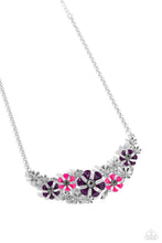 Load image into Gallery viewer, Blooming Practice - Purple (Flower) Necklace
