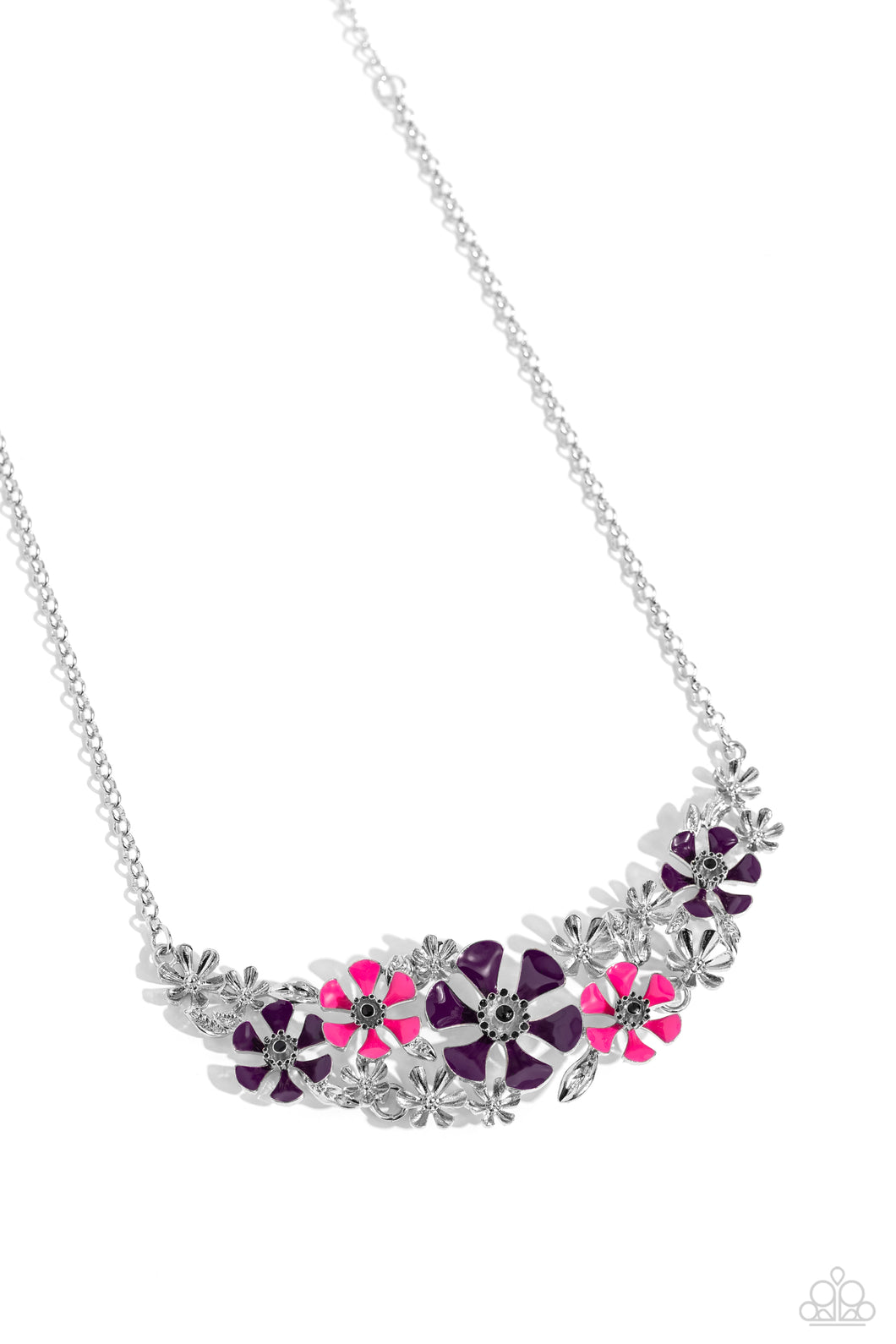 Blooming Practice - Purple (Flower) Necklace