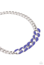 Load image into Gallery viewer, CURB Craze - Blue (Persian Jewel) Necklace
