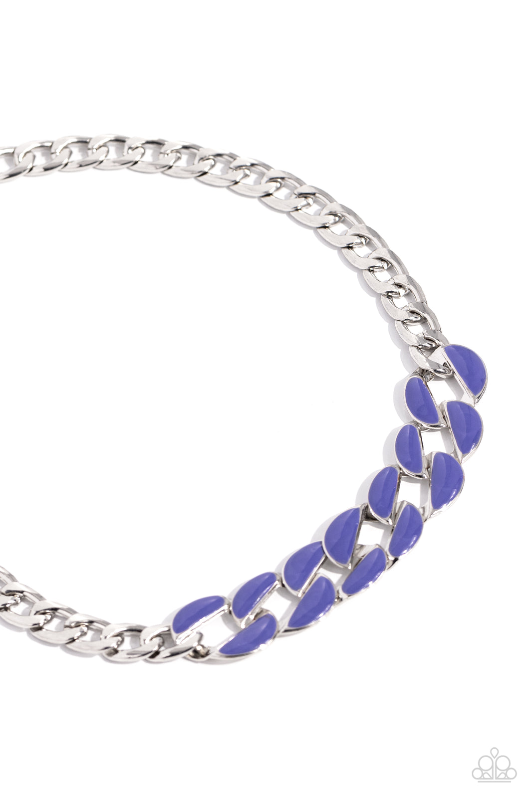 CURB Craze - Blue (Persian Jewel) Necklace