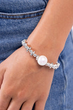 Load image into Gallery viewer, Chiseled Class - White (Pearl) Bracelet
