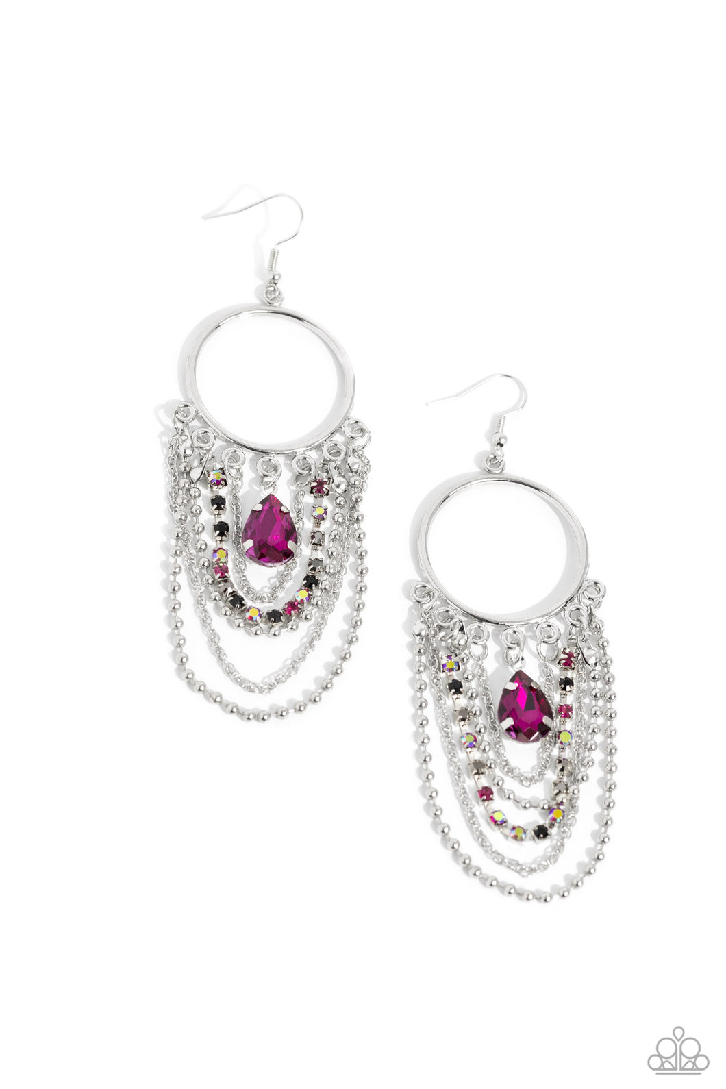 Cascading Clash - Multi Earring