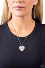 Load image into Gallery viewer, Elevated Embrace - Orange (Heart) Necklace
