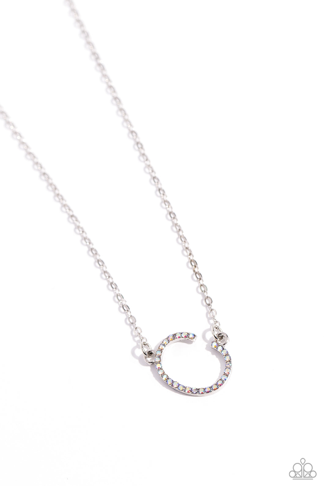 INITIALLY Yours - C - Multi (Iridescent) Necklace