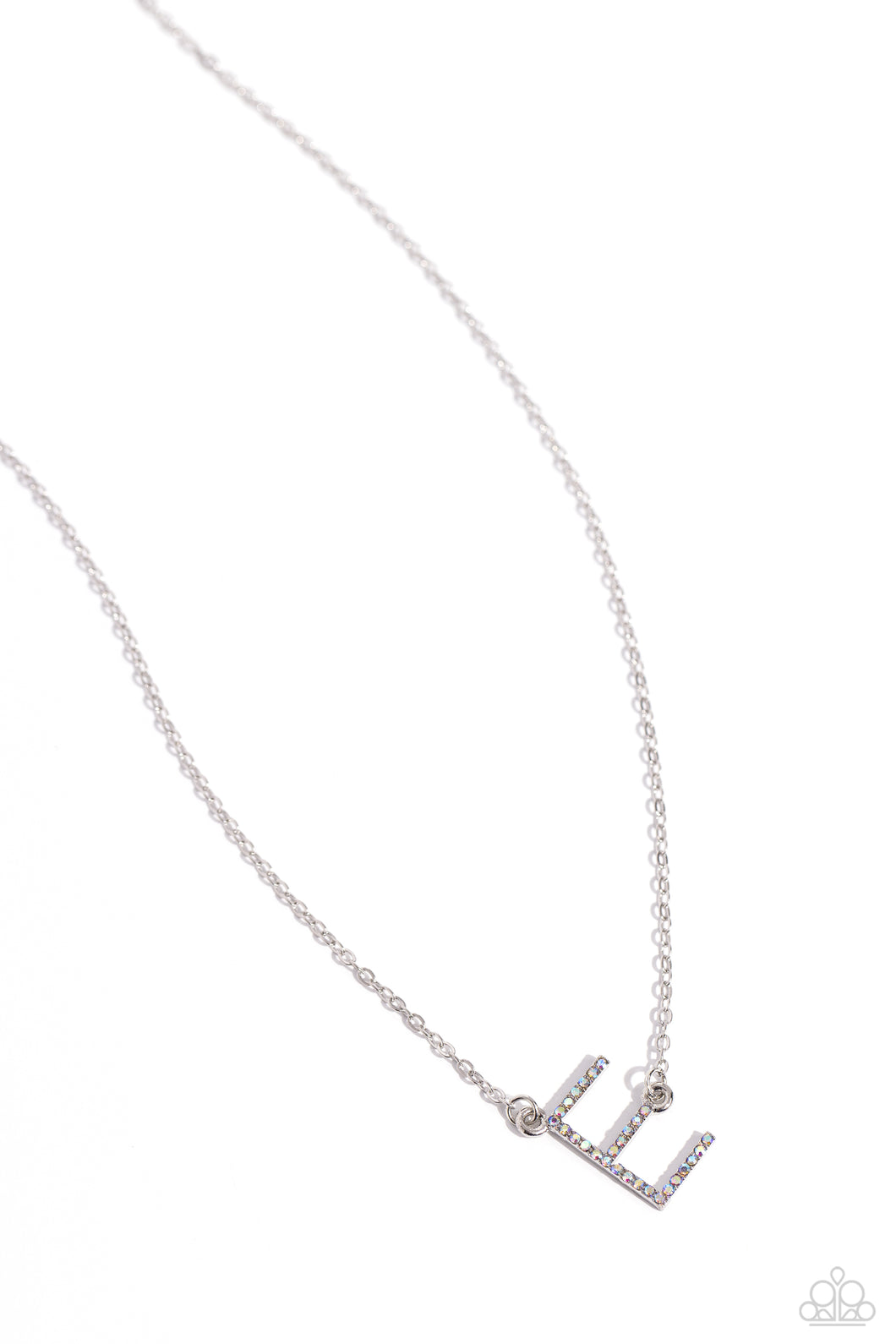 INITIALLY Yours - E - Multi (Iridescent) Necklace
