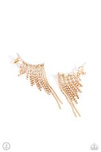 Load image into Gallery viewer, Tapered Tease - Gold Post (Ear Crawler) Earring
