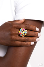 Load image into Gallery viewer, Gimme Some Lovin - Yellow (Multi Heart) Ring
